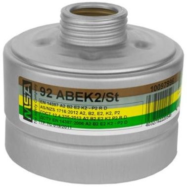 MSA 92 combinatiefilter A2B2E2K2-P2 R D