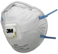 3M 8822 stofmasker FFP2 NR D met uitademventiel