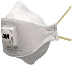 3M Aura 9312+ stofmasker FFP1 NR D met uitademventiel