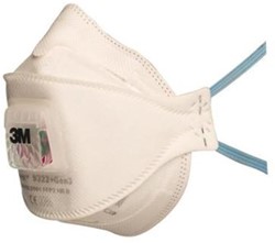 3M Aura 9322+Gen3 stofmasker FFP2 NR D 10 stuks