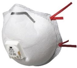 3M 9936 stofmasker FFP3 R D met uitademventiel