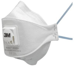 3M Aura 9322+Gen3 stofmasker FFP2 NR D 10 stuks